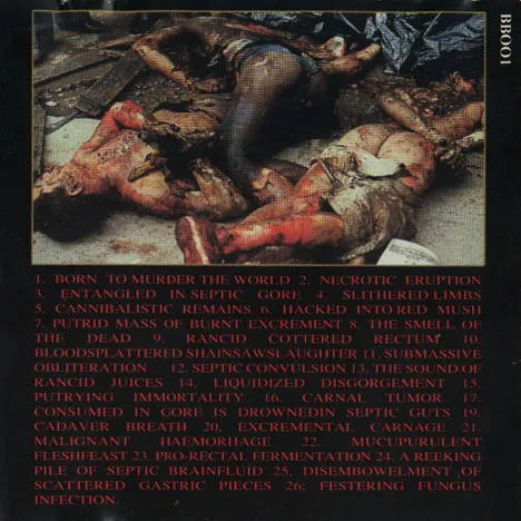 Sounds Of Rancid Juices Sloshing Around Your Coffin